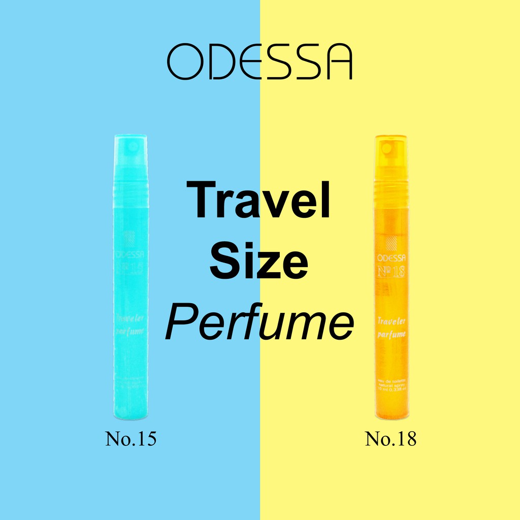 ODESSA Traveller Parfum EDT 10ml [Parfum Saku bentuk Pen] Traveler No. 15 18  ✰ ascocobeauty ✰
