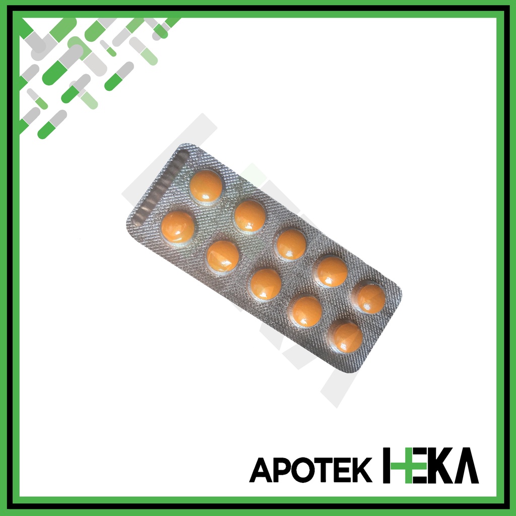 Curcuma 20 mg Tablet Strip isi 10 - Memelihara Fungsi Hati (SEMARANG)