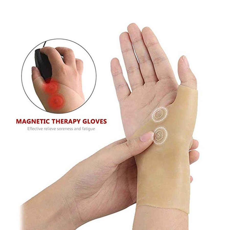 Sarung Tangan Silicone Magnetic Therapy Tenosynovitis Pain Relief LHK 0075