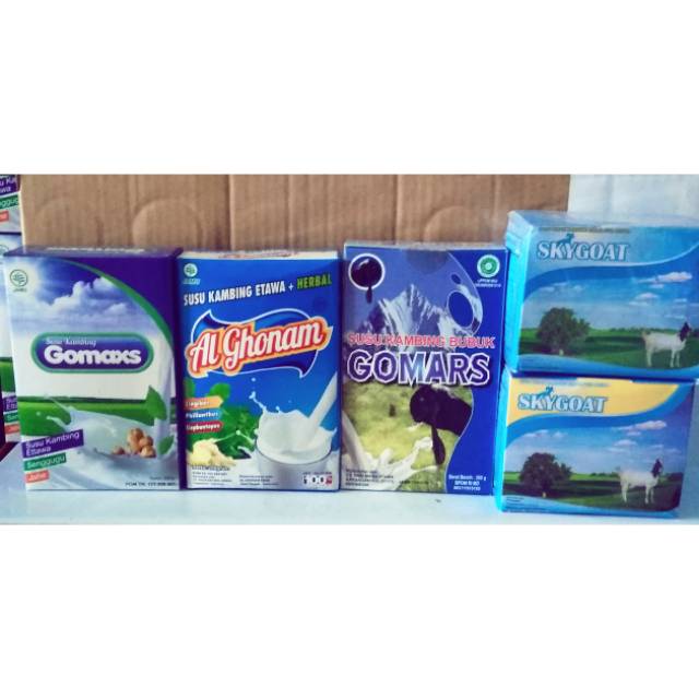 

Susu Kambing Etawa Gomars/Al ghonam/ susu kucing / susu anjing