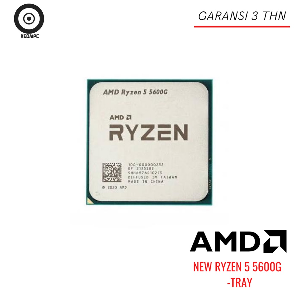 Jual AMD RYZEN 5 5600G TRAY Shopee Indonesia