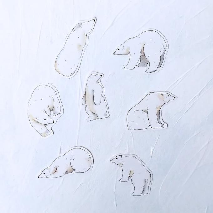 

Hemat Polar Bear Sticker Pack Berkualitas