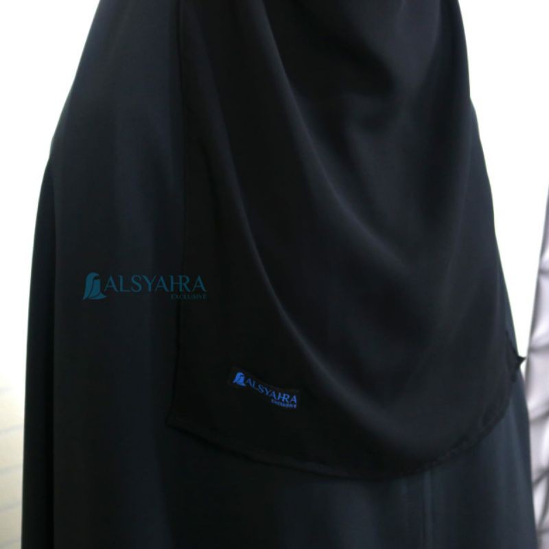 Niqab Yaman Eagle Eyes SiFon Jetblack Alsyahra Exclusive