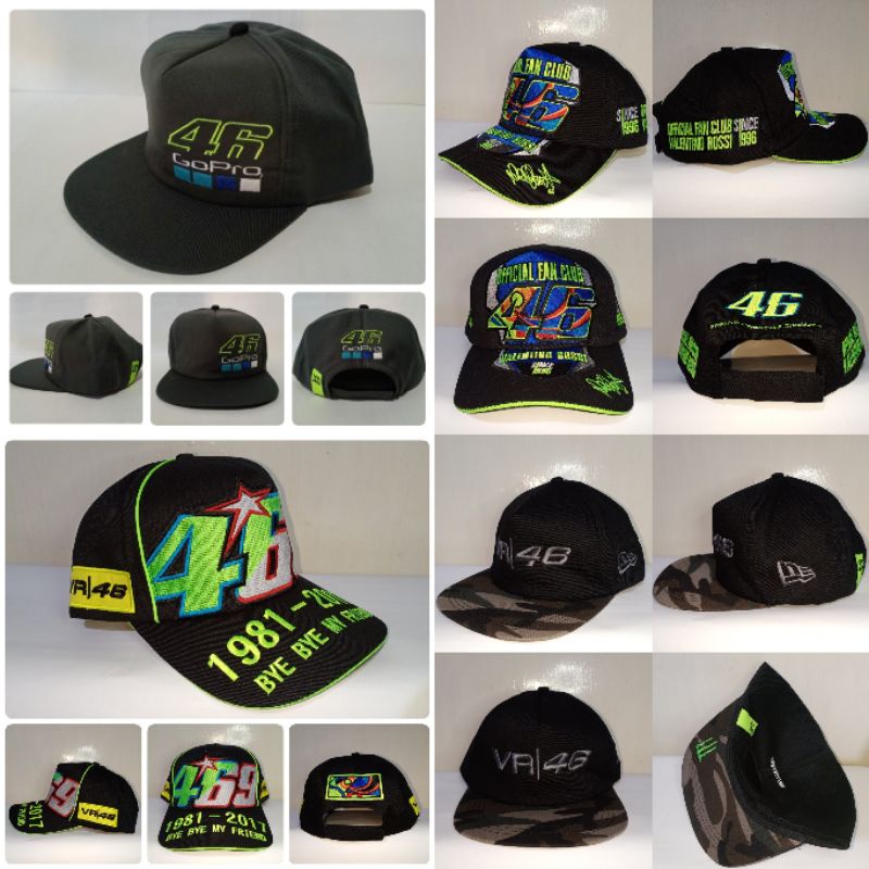 Distro Topi MotoGP Mandalika Rossi 46