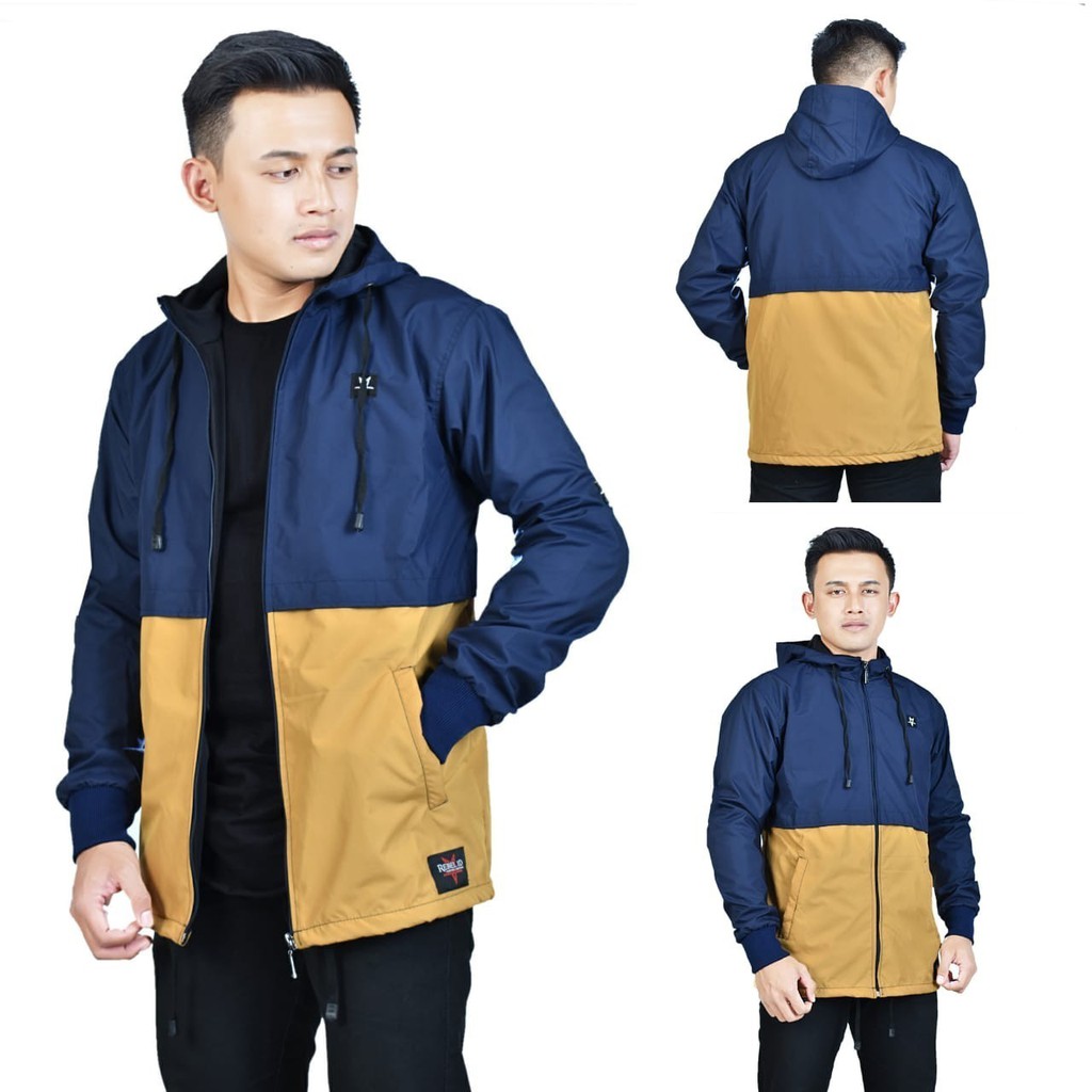 Jaket WB kombi jaket parka pria