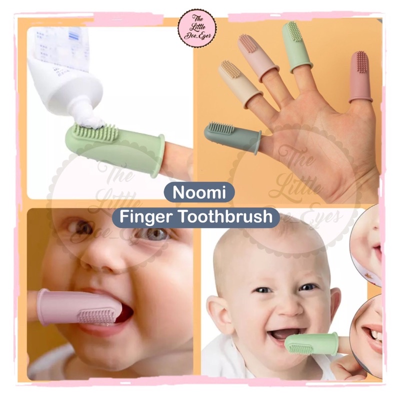 Noomi Finger Toothbrush - Sikat Lidah dan gusi bayi