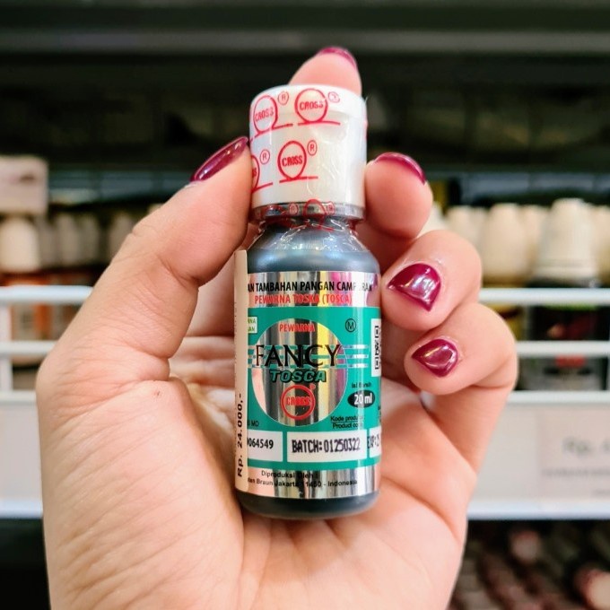 

Cross Pewarna Makanan Fancy Tosca 20ml Campuran Pewarna Pangan Toska