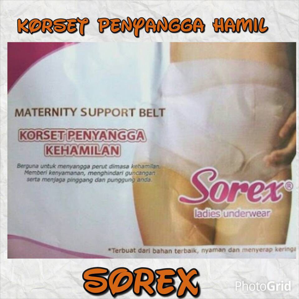 Sorex Maternity Belt - Korset Penyanggah Hamil - 4427