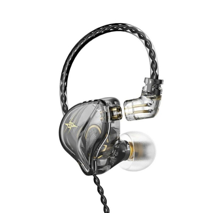 QKZ ZXT with Mic Earphone Bass In Ear Monitor Not KZ EDX TRN MT1