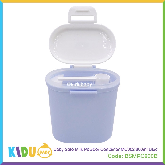 Baby Safe Tempat Susu Bayi Milk Powder Container MC002 800ml Kidu Baby