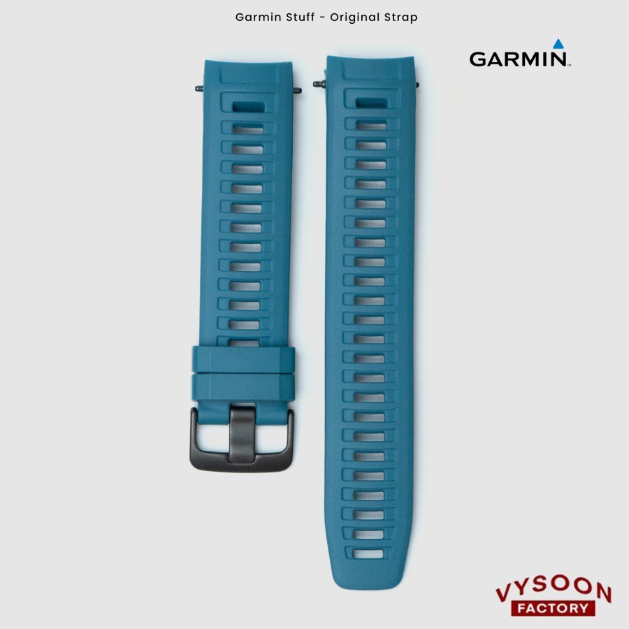 Strap Rubber Tali Karet Jam Smartwatch Garmin Instinct - Lakeside Blue