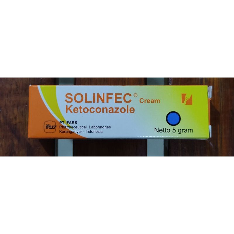 Solinfec Cream / Mengatasi Gatal Jamur / Kurap / Panu / Kutu Air