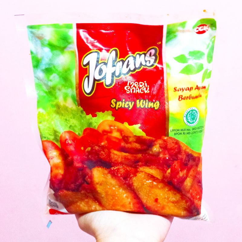 

Jofrans Spicy Wing 500gr / Sayap Ayam Pedas