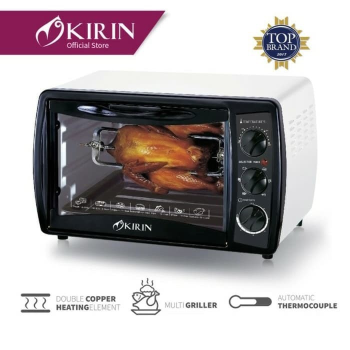 KIRIN Oven Listrik 19 Liter / Electric Oven 19 Liter KBO 190 RAW - Garansi Resmi 1 Tahun