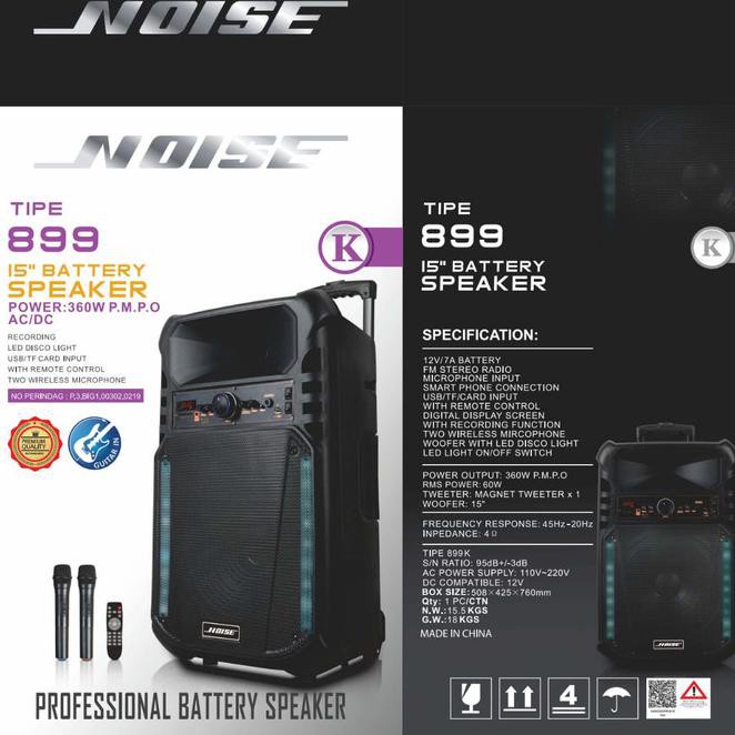 NOISE 899 15” SPEAKER PORTABLE