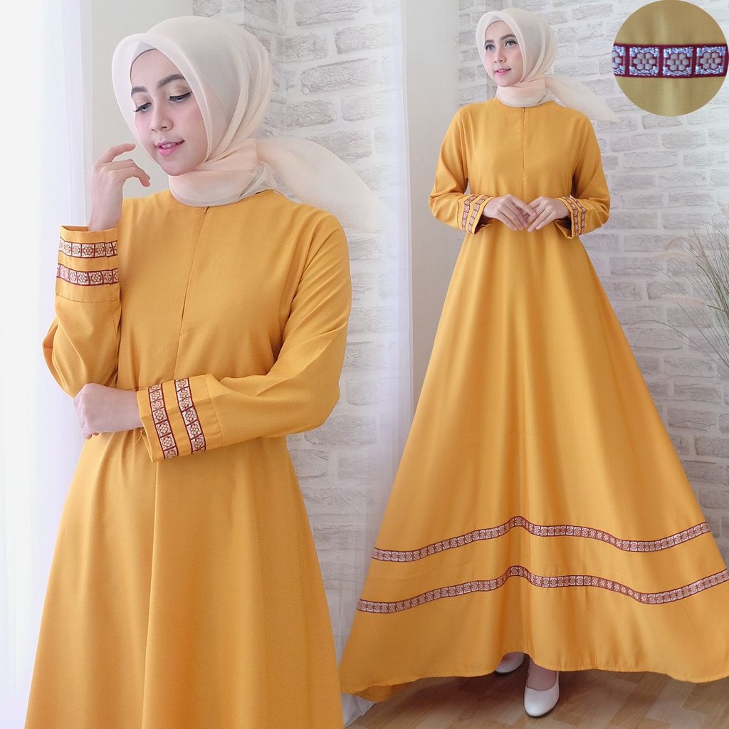 HOPYLOVY - GAMIS MAXI BALOTELLI SONGKET MARLINA