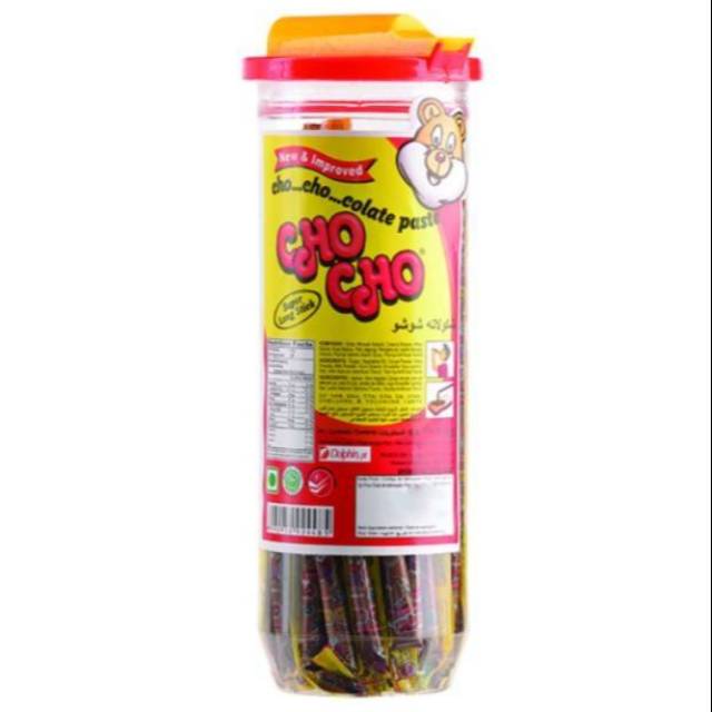 

Coklat Cho Cho Pasta Nyem Long Jar Isi 50 psc