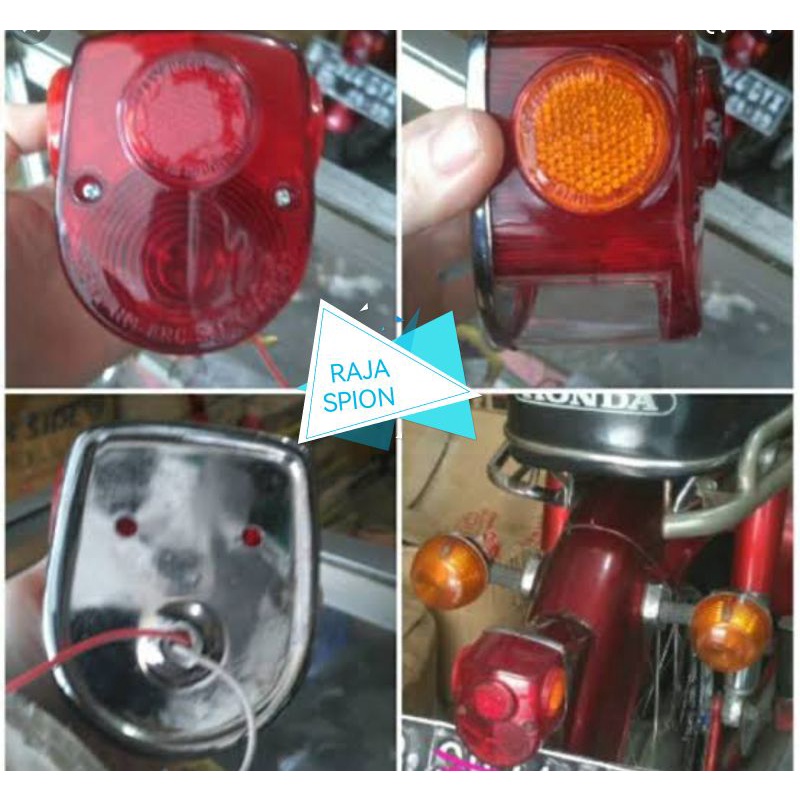 lampu stop c70 mata kucing/lampu stop c70 belakang/lampu stop c70 osk