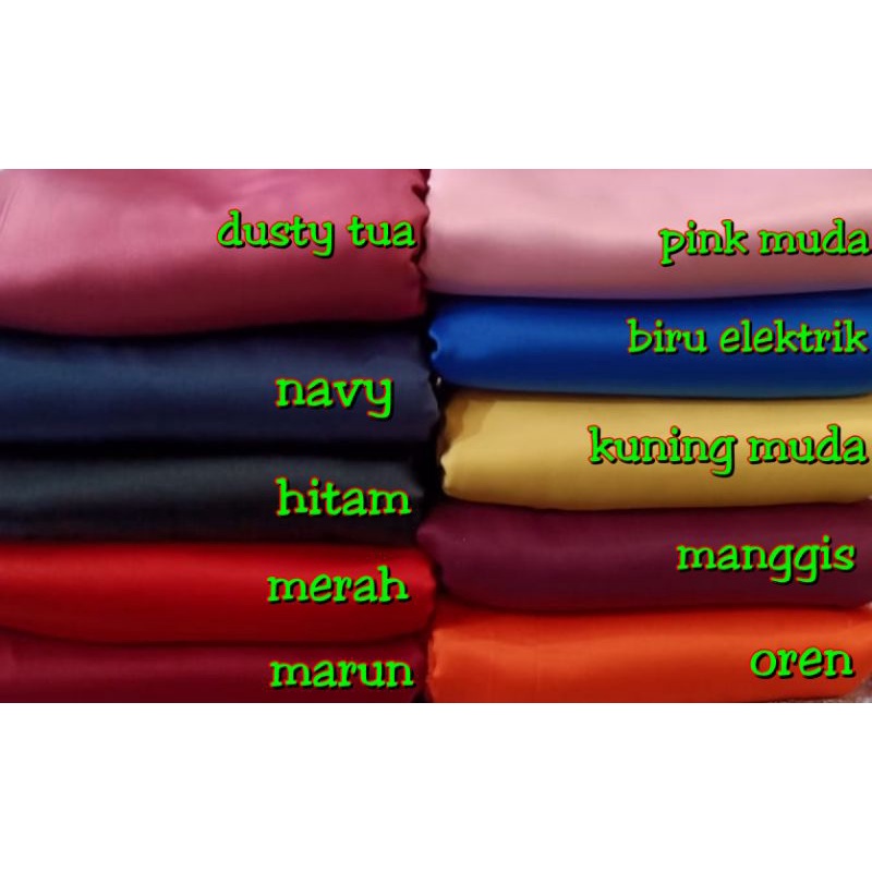 KAIN SATIN VELVET TERMURAH