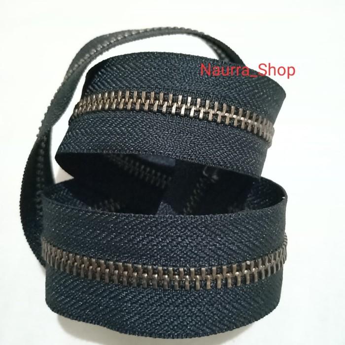 Nay Resleting / Resleting Ykk Antiq Gold No 5 / Resleting Ykk Meteran ( Dua Arah) Kekinian Terlaris