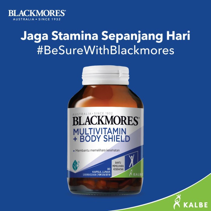 Blackmores Multivitamin + Body Shield 30 tablet