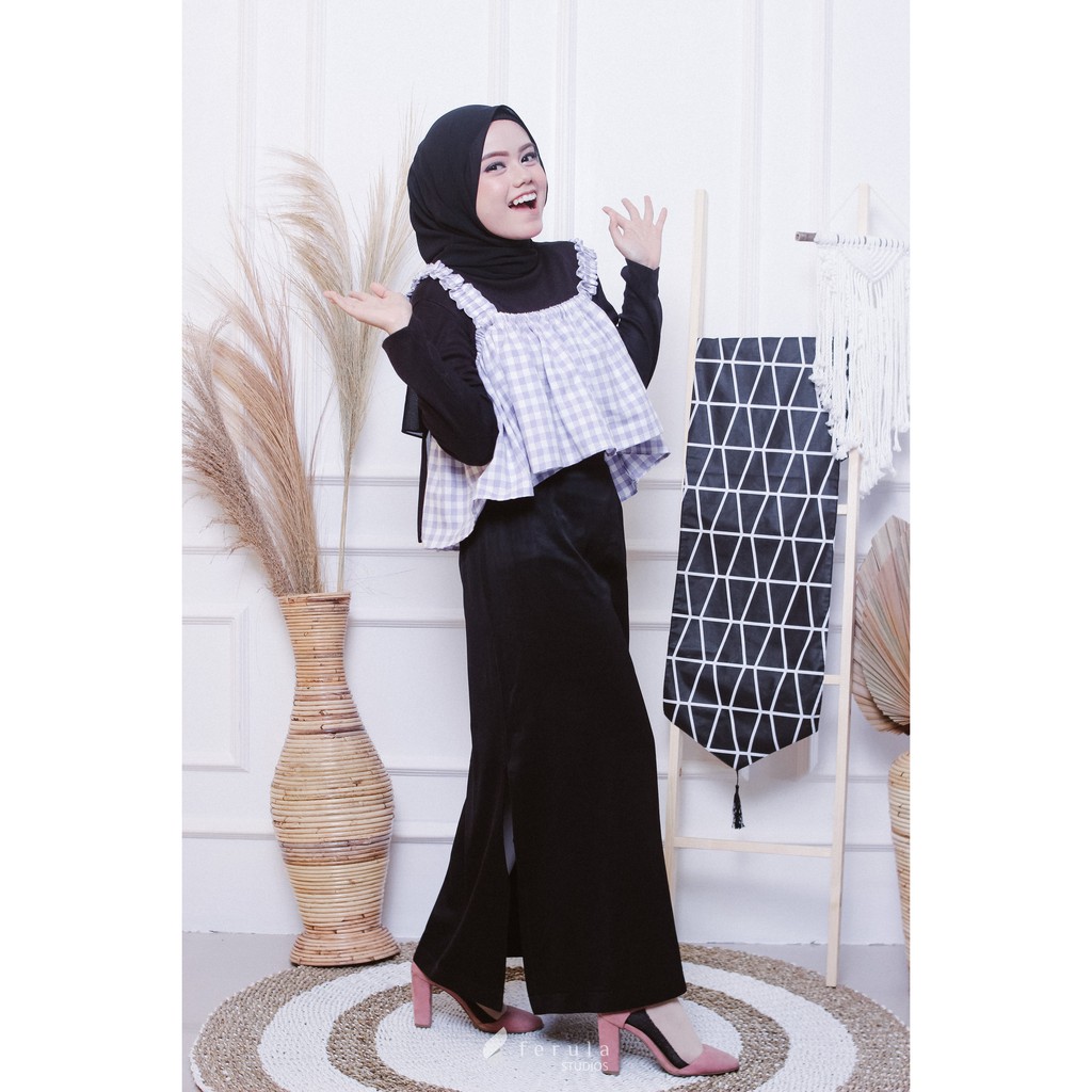 TANKTOP HIJAB / TANKTOP HALAL/ ATASAN KOREA / GINGHAMTOP