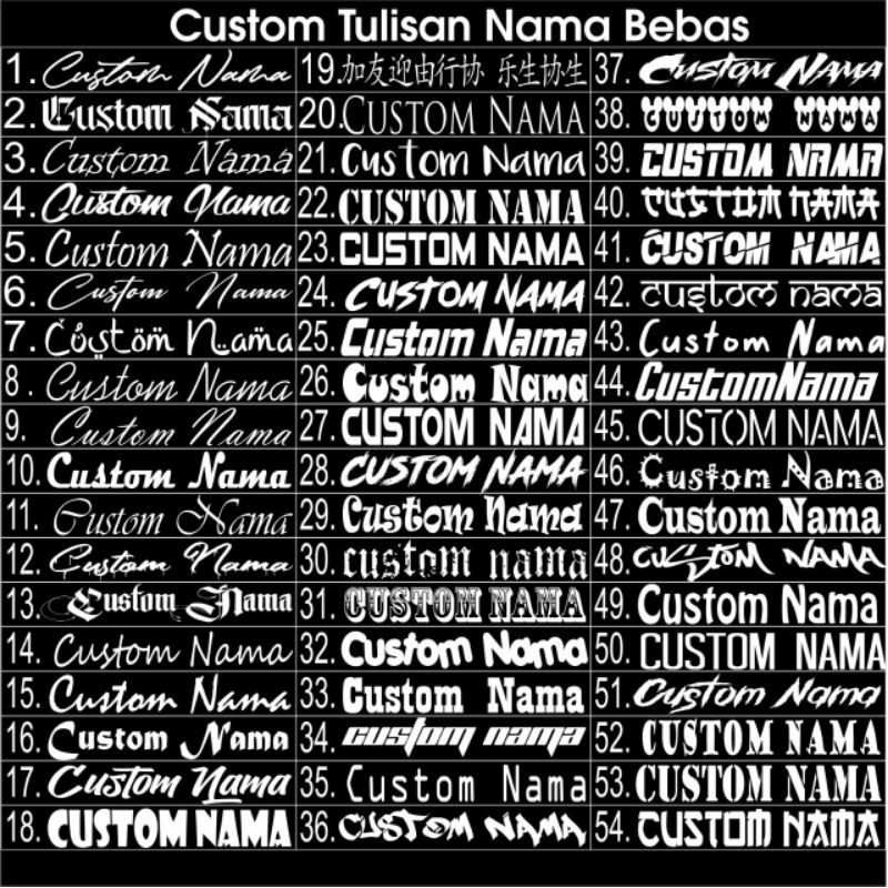 Stiker Custom kaca mobil Sticker Mobil Stiker mobil Custom Hologram