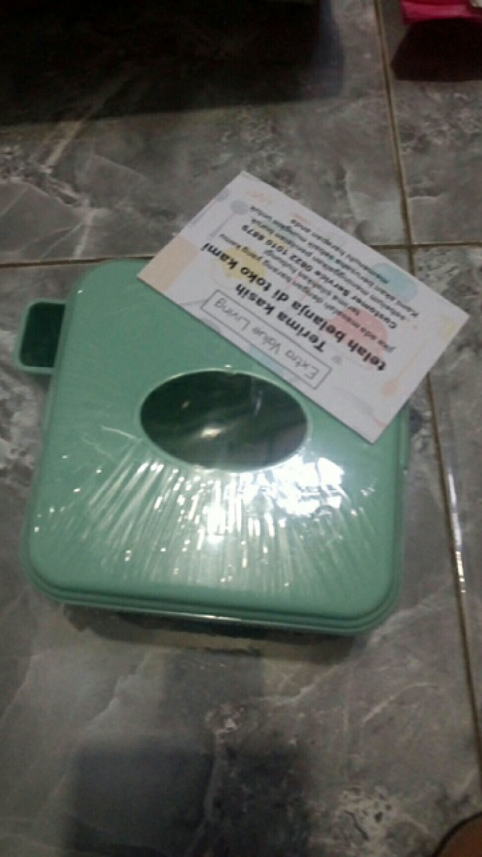 Yoshikawa Tempat Tissue / Kotak Tisu Persegi 200 Lembar Tissue Box