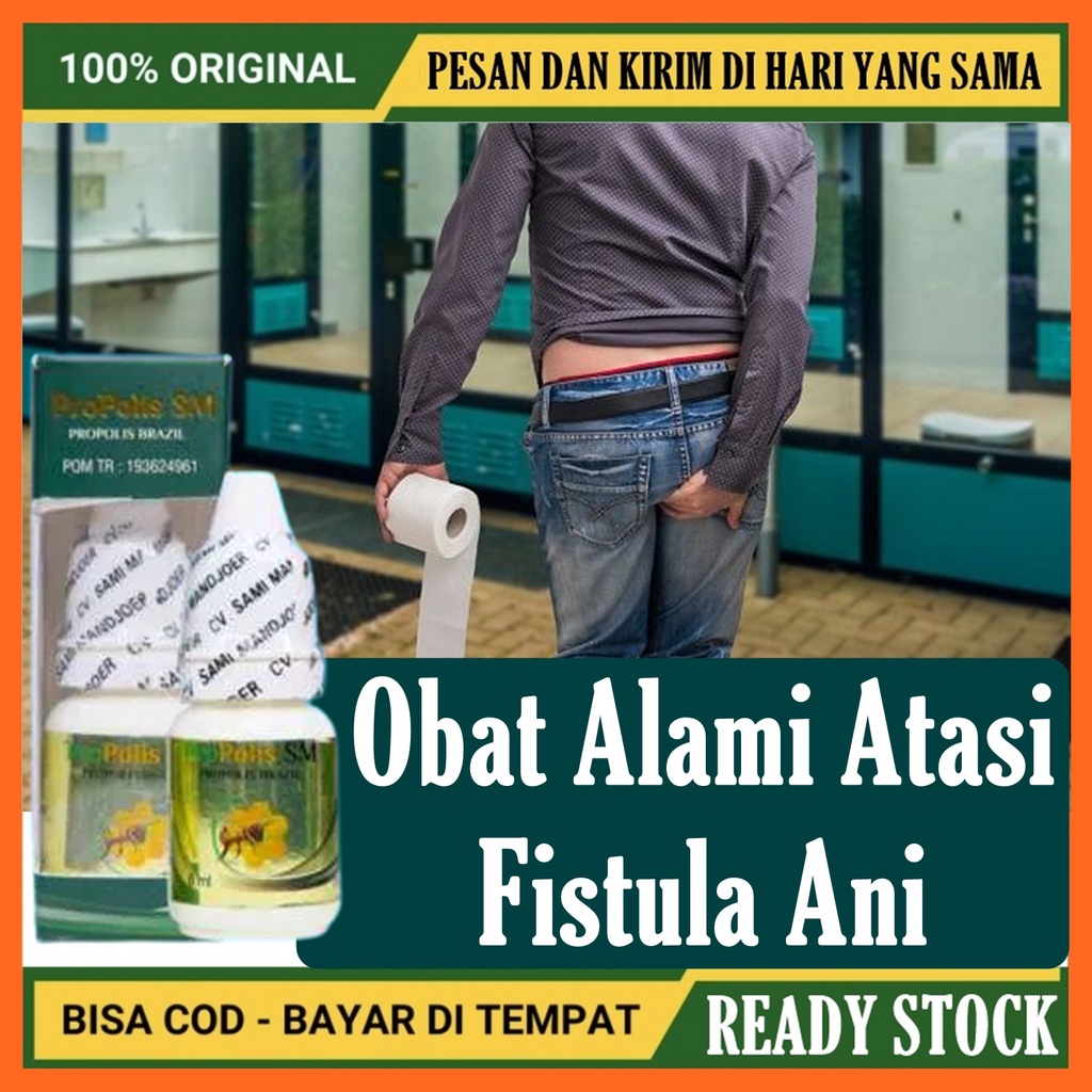 [BISA COD] Obat Alami Fistula Ani, Obat Wasir, Fistula Ani Akut - PROPOLIS BRAZIL SM 100% ASLI