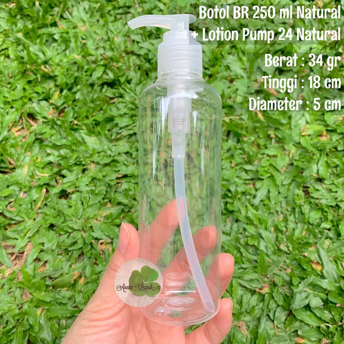 Botol lotion pump 250 ml botol pump 250 ml shampoo sabun tebal murah botol hand sanitizer 250 ml