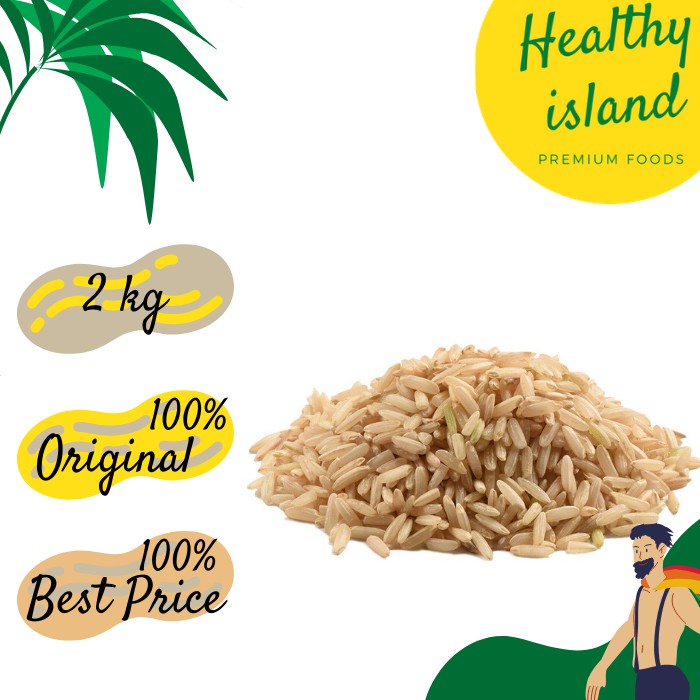 

Beras Coklat Organik / Organic Brown Rice - 2 kg