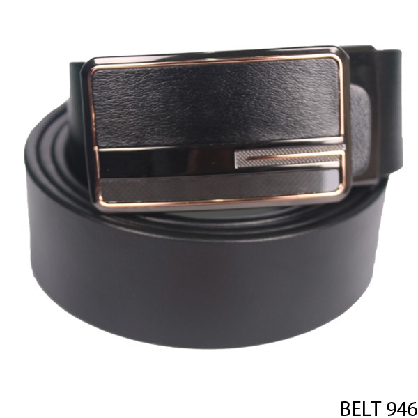 Gesper Distro Pria Semi Kulit Hitam – BELT 946