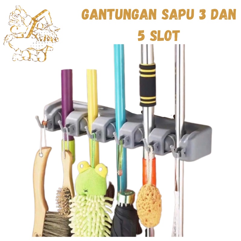 GANTUNGAN SAPU ALAT KAIN PEL SLOT 3 DAN SLOT 5