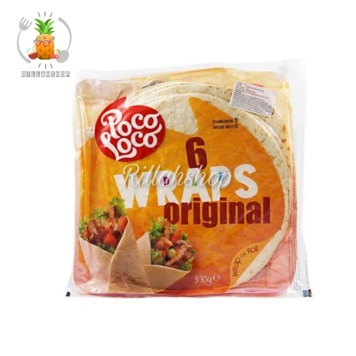 

Poco Loco Kulit Kebab Original isi 6 (370g)