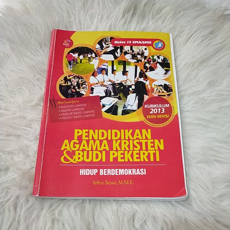 

BUKU Pendidikan Agama Kristen dan Budi Pekerti SMA Kelas 12