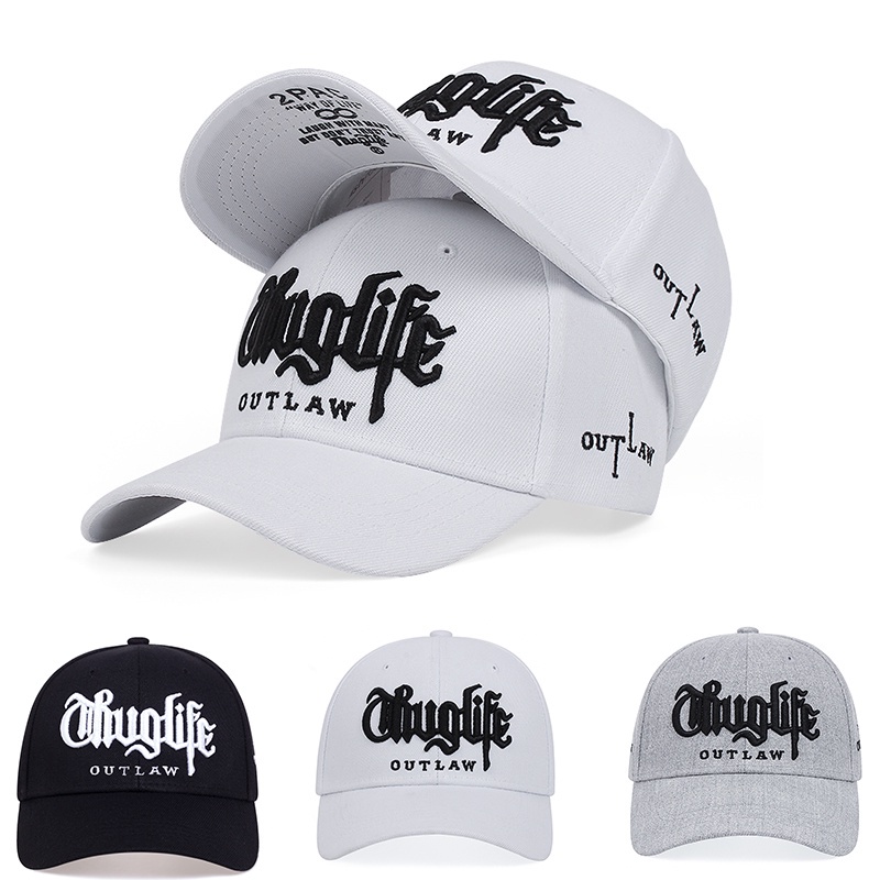 2PAC Topi baseball Pria topi wanita fashion Gaya hip hop Untuk Olahraga topi golf