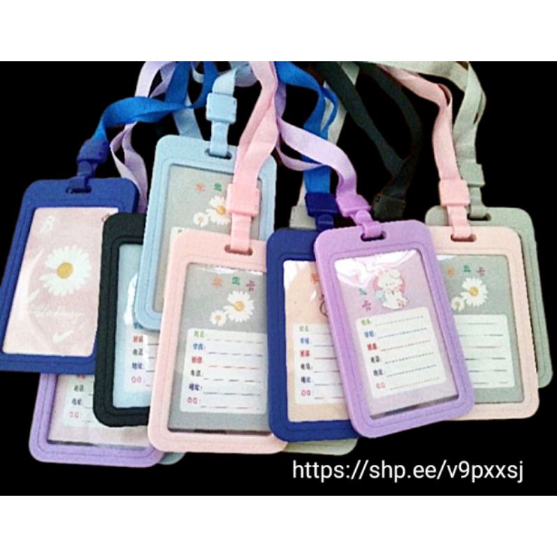 Tali ID Card Holder / Tali panjang Kartu dan Holder kartu / Tali ID Card Holder dua sisi / Lanyard H