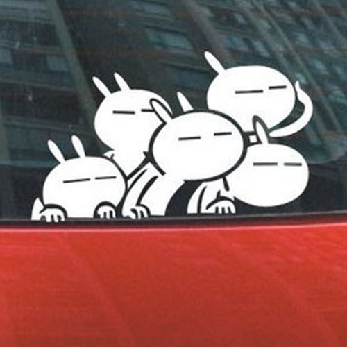 Terbatas Sticker Tuzki Family 1 (TF1) putih Diskon