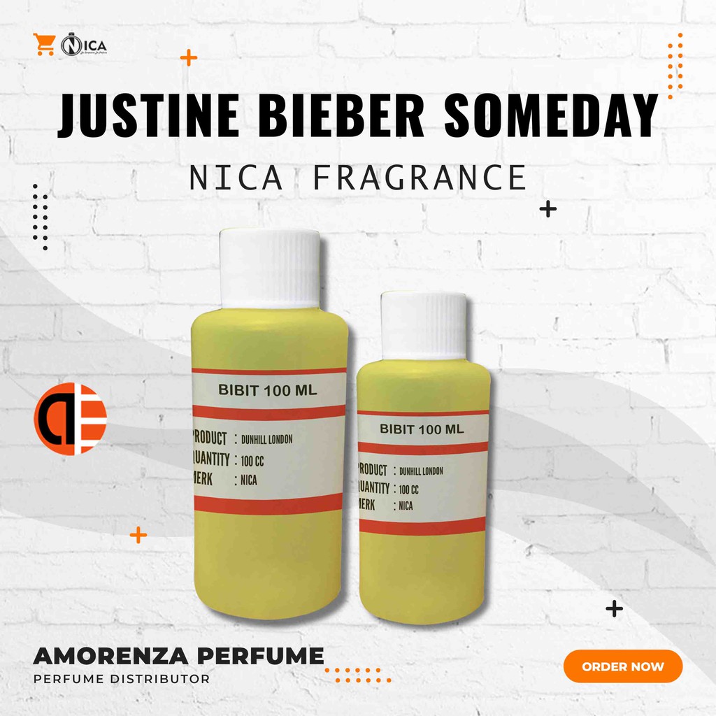 Bibit Parfum Murni JUSTINE BIEBER S0MEDAY - PARFOIS Nica Fragrance 100ml