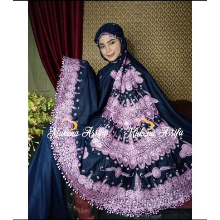 Mukena bordir padang mukena mahar seserahan hantaran mukena handmade