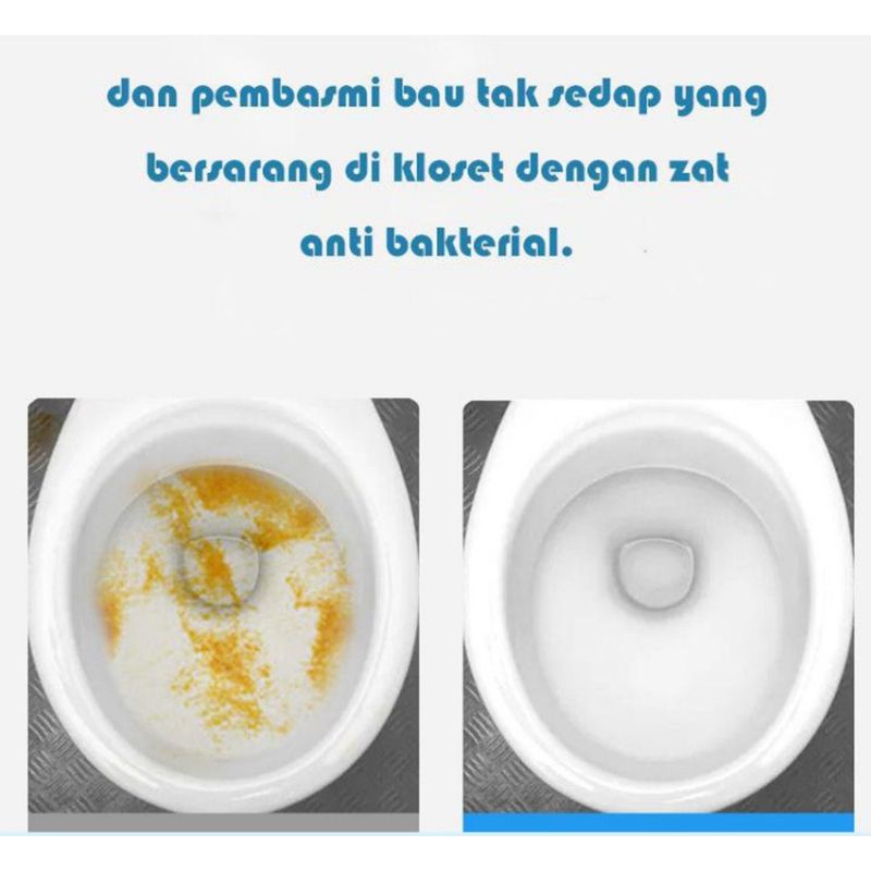 DK TABLET BIRU PEMBERSIH TOILET / Tablet Karbol Cleaner Anti Jamur / Penyegar Kloset