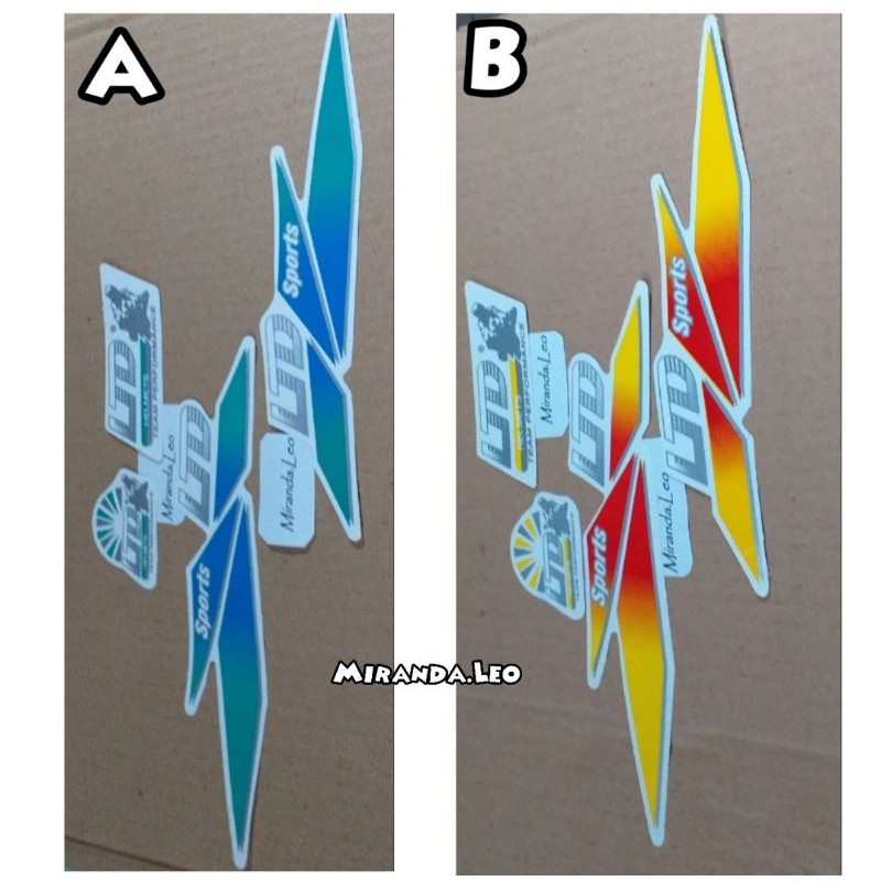 Sticker helm LTD Sport