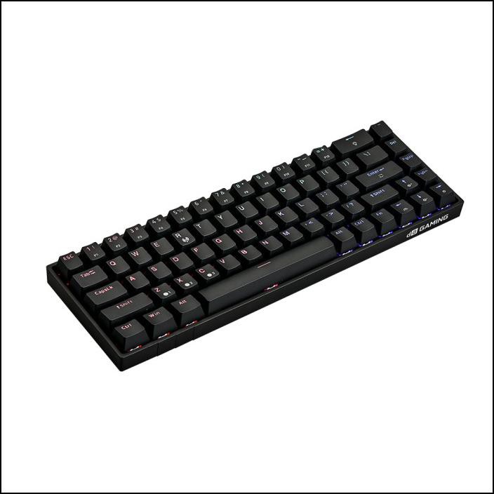 KEYBOARD DIGITAL ALLIANCE MECA AIR WIRELESS - KEYBOARD DA GAMING MECA - HITAM, BLACKSWITCH