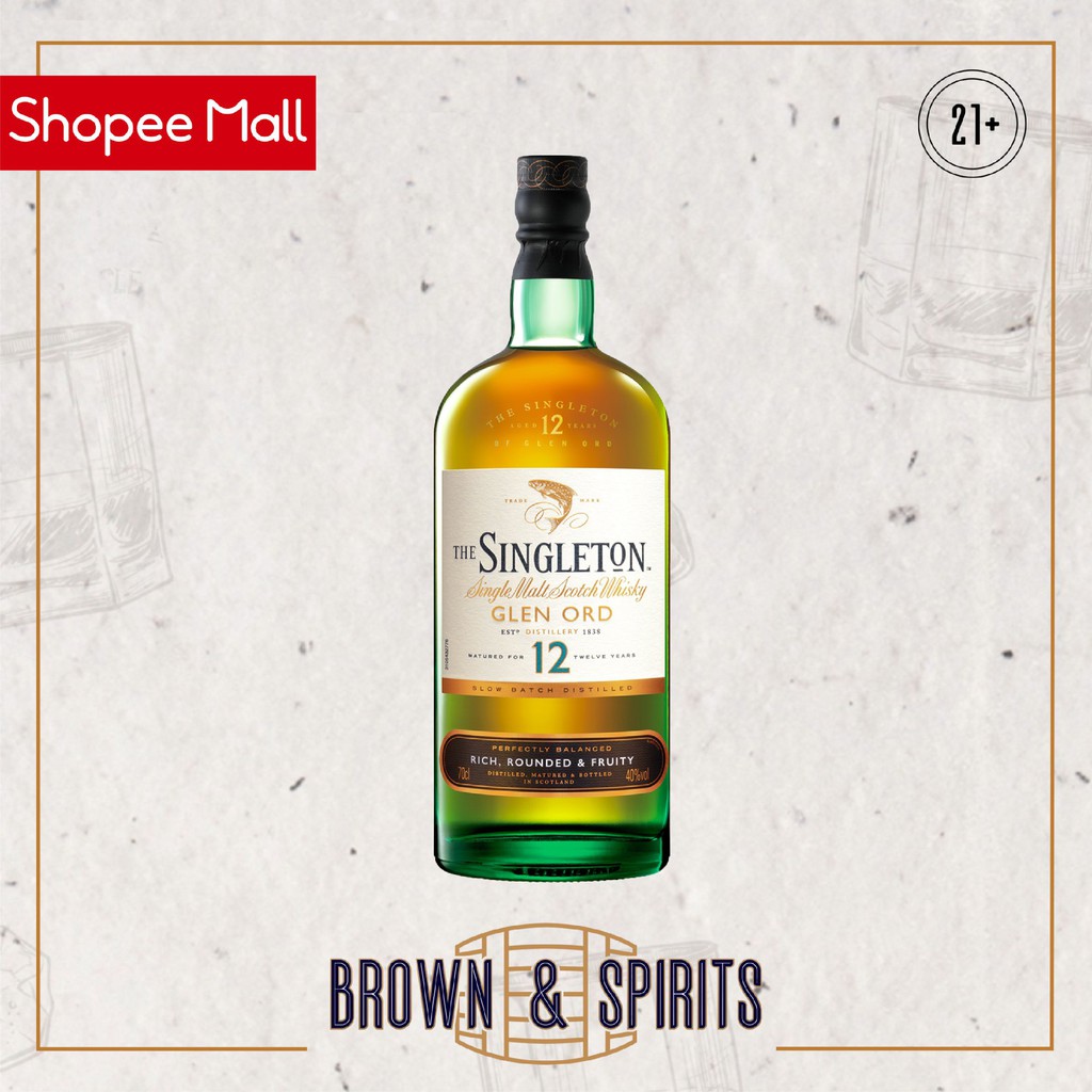 

Singleton 12 Years Old Glen Ord Single Malt Whisky