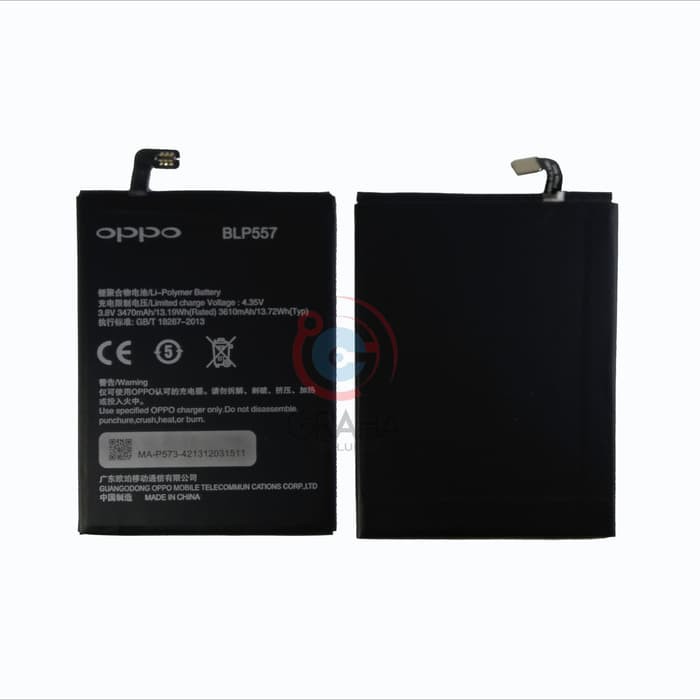 BATERAI / BATTERY / BATRE OPPO N1 / BLP557