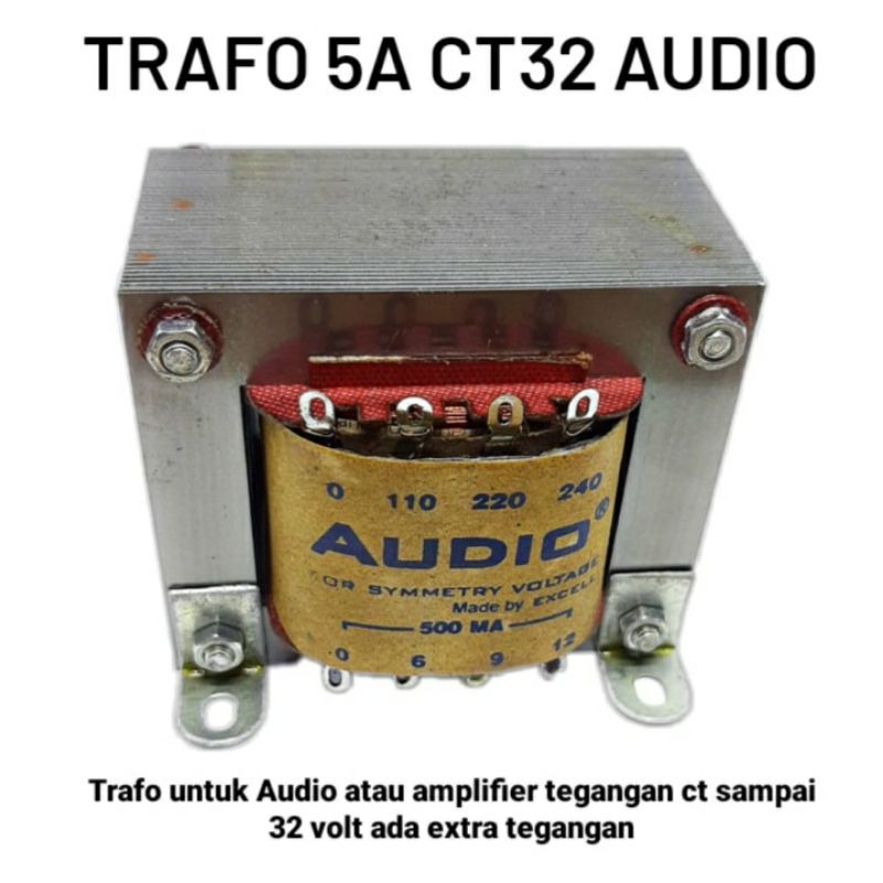 Trafo 5A 5 ampere Ct 32 Audio