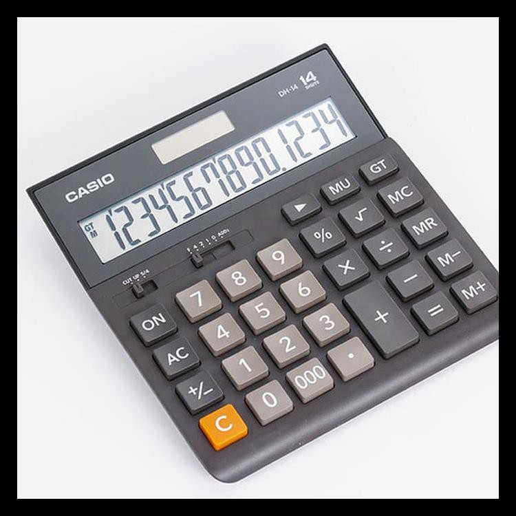 

Diskon Casio Dh 14 - Calculator Desktop Kalkulator Meja Kantor Office Dh-14 Promo