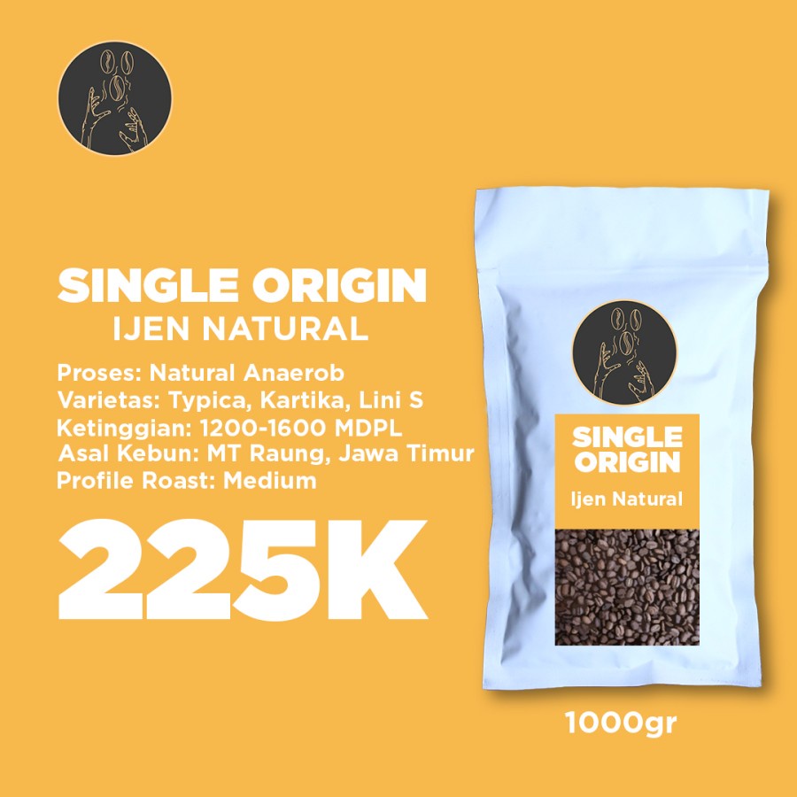 

SINGLE ORIGIN IJEN NATURAL 1000 GRAM