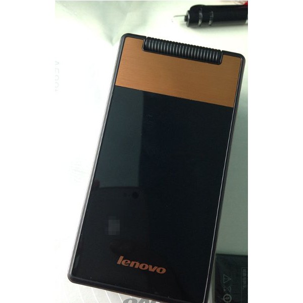 SMARTPHONE ANDROID FLIP ( LENOVO A588T - BLACK GOLD ) QUAD CORE 1,3 GHz MEWAH ELEGAN STYLE PREMIUM