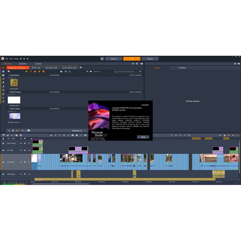 LINK | PINNACLE STUDIO 21 Full Version | Software Laptop Editing Video 3D Multimedia Pertelevisian